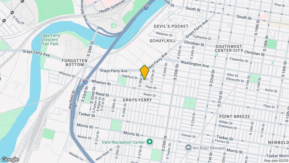 2733 Latona St Map and Location Details