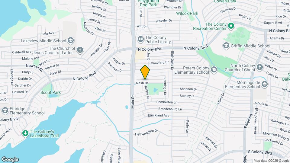 4729 Nash Dr Map and Location Details