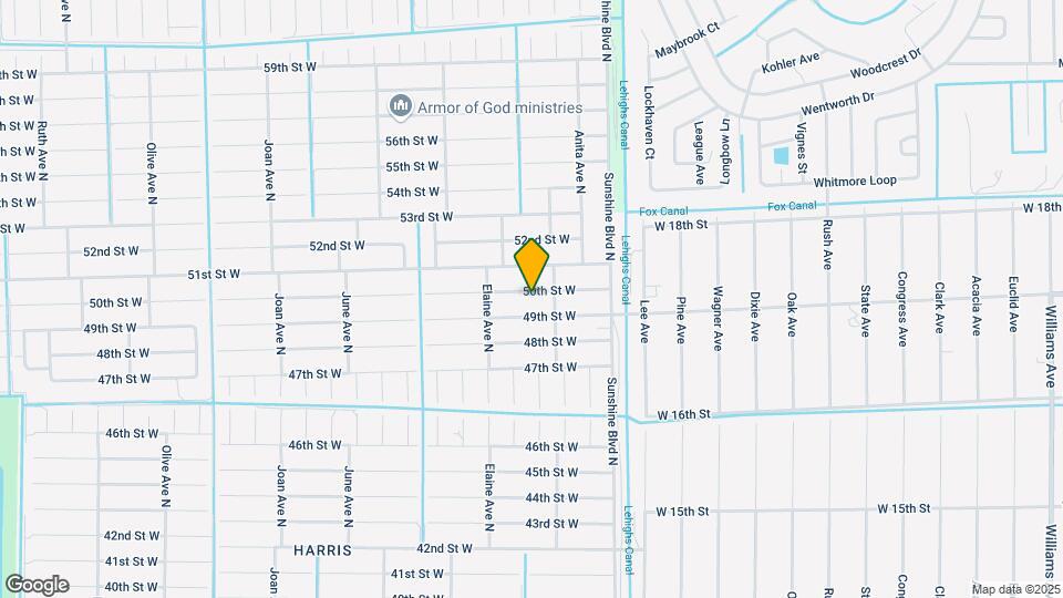 2607 50th St W Mapa y Detalles de la Ubicación
