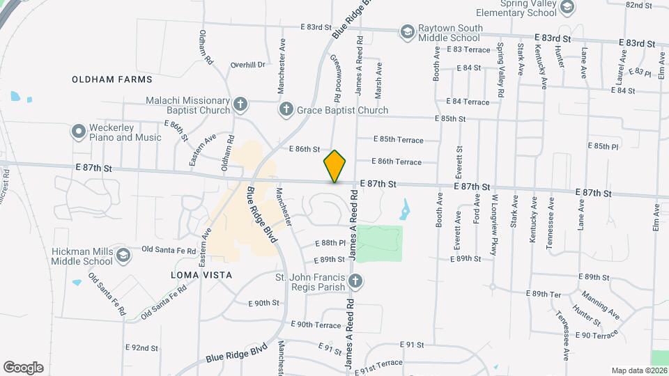 8017 E 87th St Map and Location Details