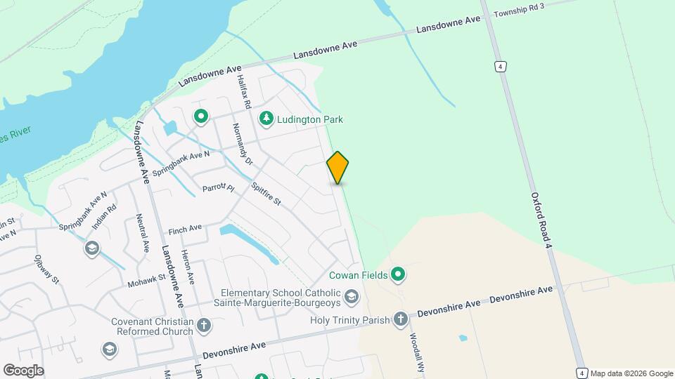 1044 Alberni Rd Map and Location Details