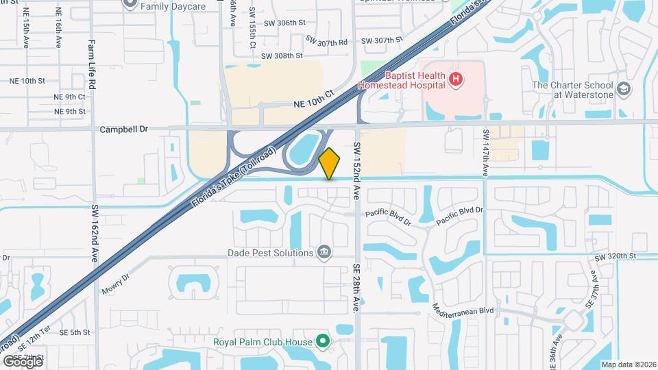 2711 NE 4th St Map and Location Details