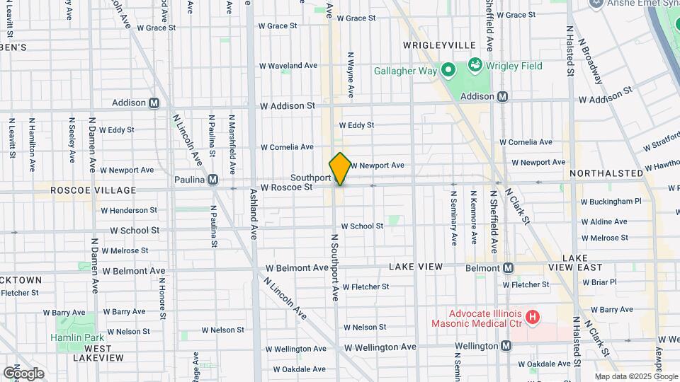 3355 N Southport Ave Map and Location Details