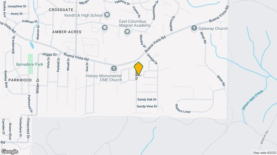 770 Crestline Dr Map and Location Details