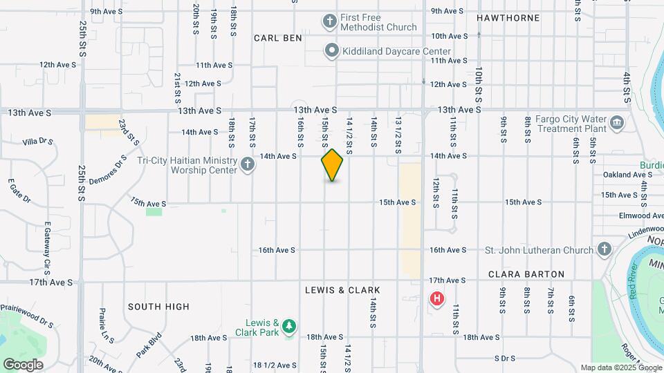 1436 15th St S Map and Location Details