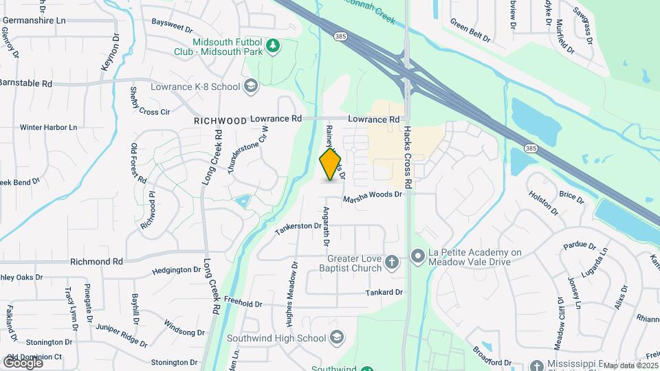 7881 Collins Wood Cove Map and Location Details