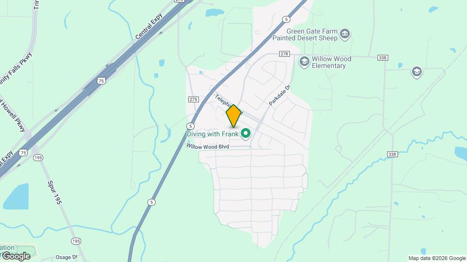 5116 Prospect St Map and Location Details