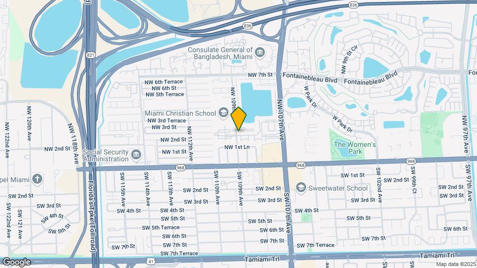 245 NW 109th Ave Map and Location Details