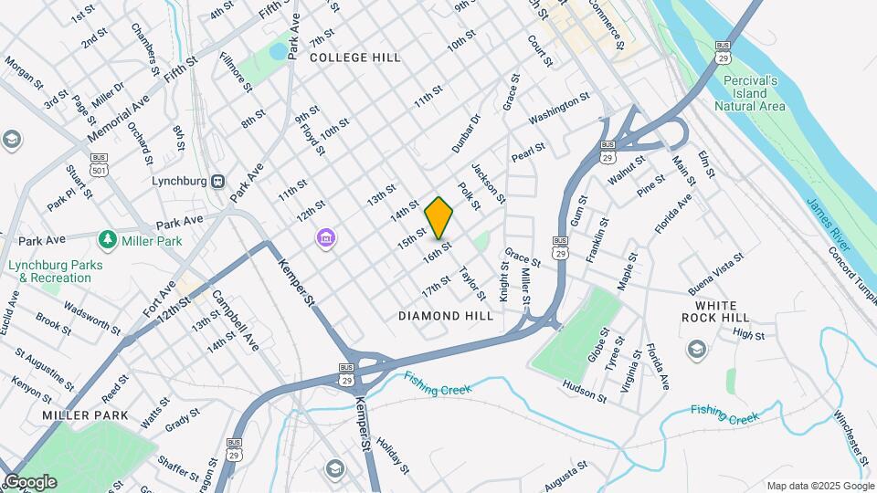 1525 Taylor St Map and Location Details