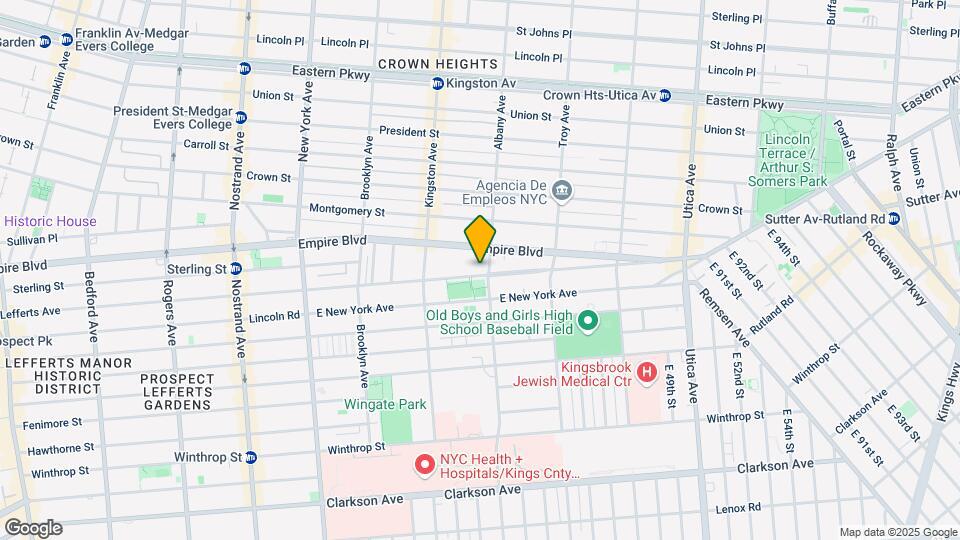 621 Lefferts Mapa y Detalles de la Ubicación