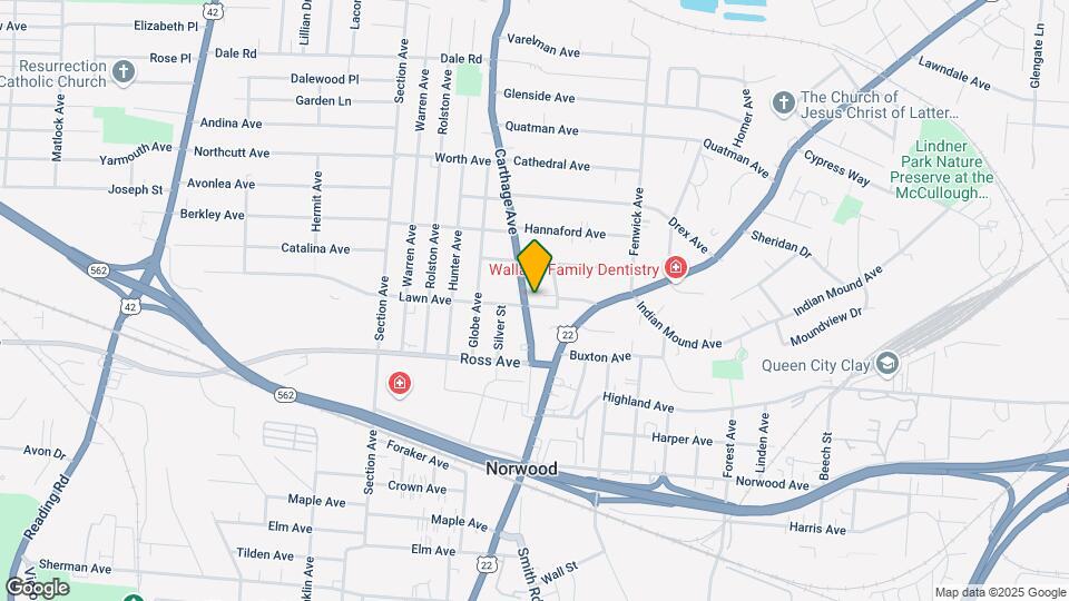 5200 Carthage Ave Map and Location Details