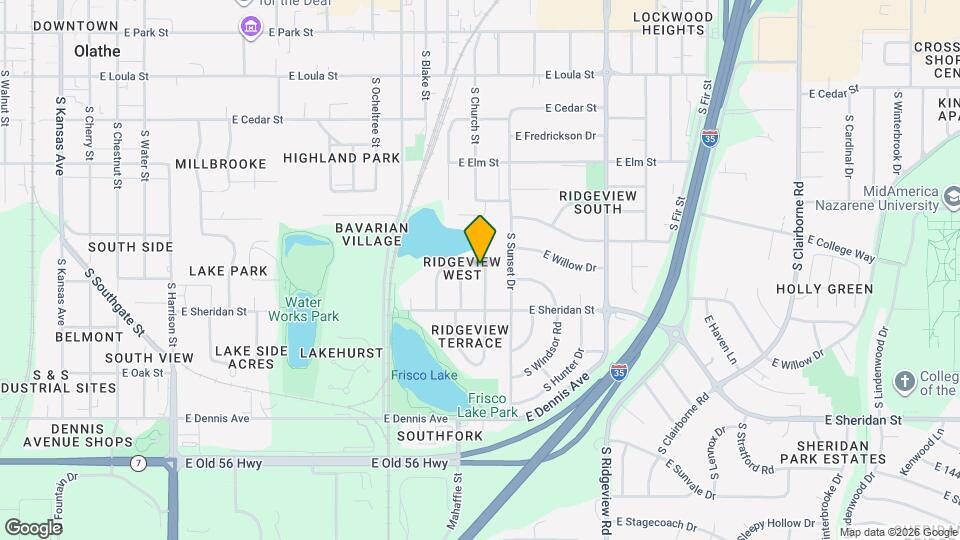 705 S Church St Map and Location Details