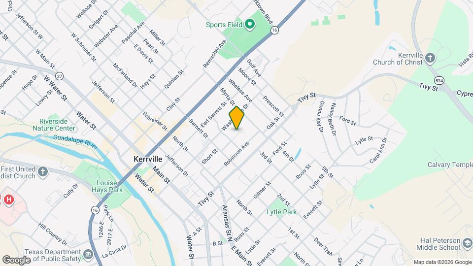 816 Lamar St Map and Location Details