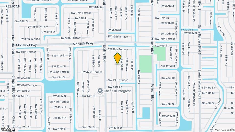 4133 SW 7th Ave Map and Location Details