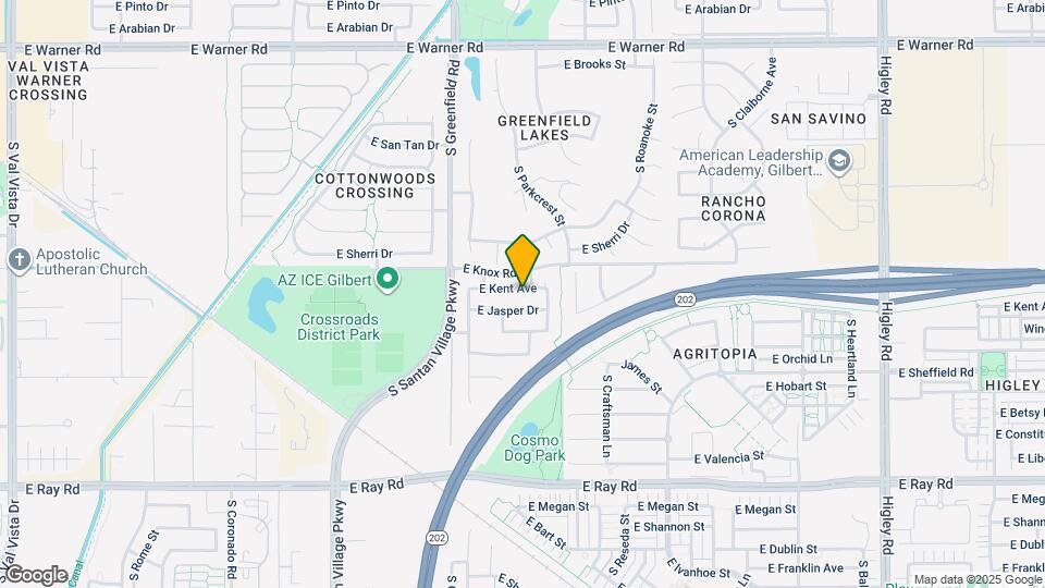 2537 E Kent Ave Map and Location Details