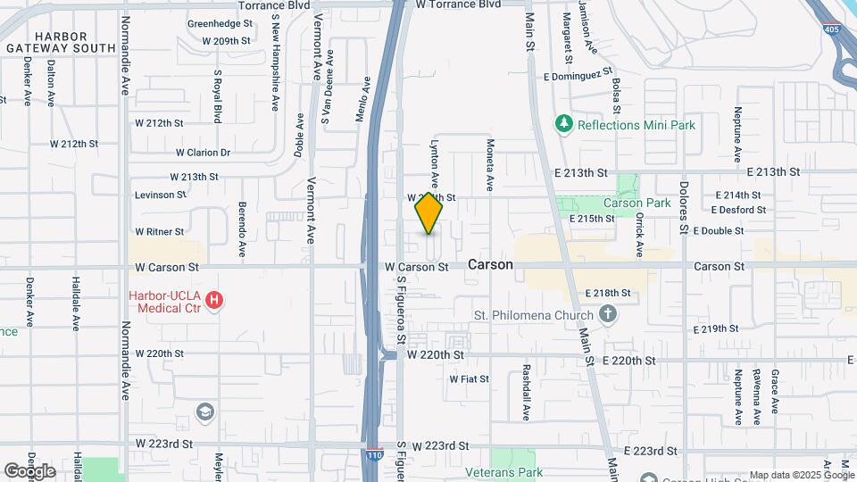 Carson Gardens Trailer Lodge Mapa y Detalles de la Ubicación
