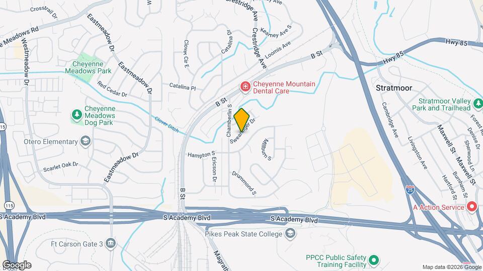 1865 Swearinger Dr Map and Location Details