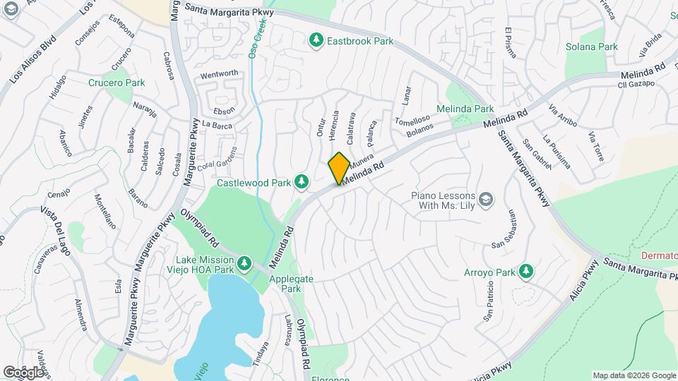 28451 Fieldbrook Map and Location Details