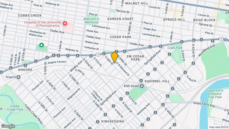 4928 Florence Ave Mapa y Detalles de la Ubicación