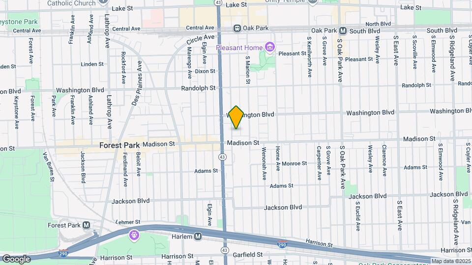 432 S Maple Ave Map and Location Details