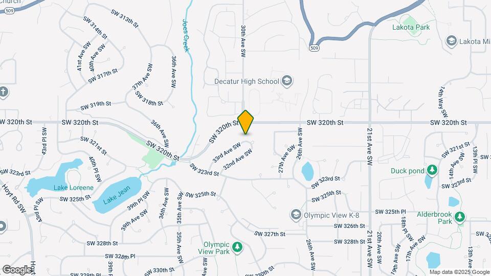 32117 33rd Ave SW Map and Location Details