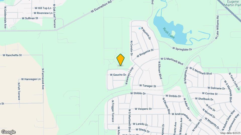 2841 W Xenox Dr Mapa y Detalles de la Ubicación