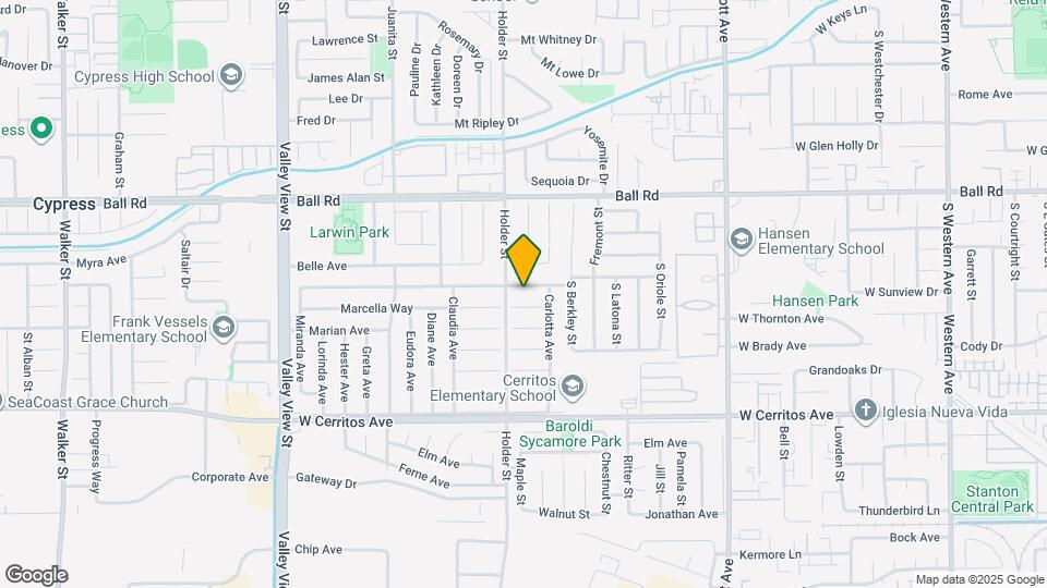 6524 Myra Ave Mapa y Detalles de la Ubicación