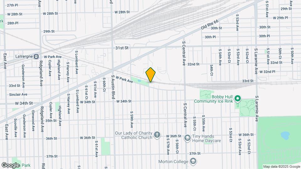 5764 W Park Ave Map and Location Details