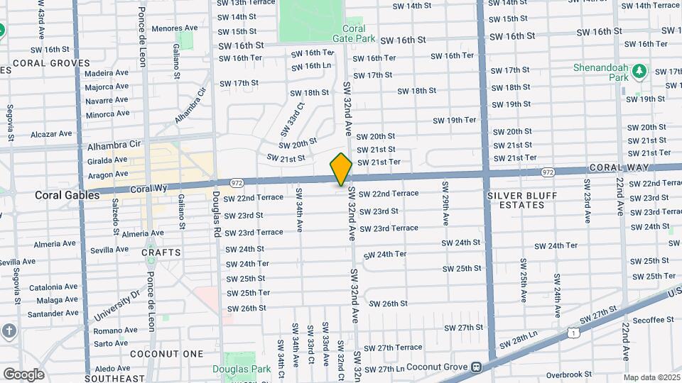 3232 Coral Wy Mapa y Detalles de la Ubicación