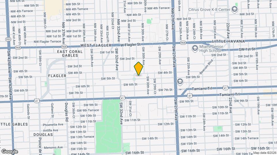 3077 SW 5th St Map and Location Details