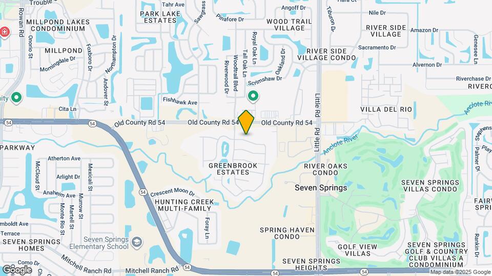 8613 White Springs Dr Map and Location Details