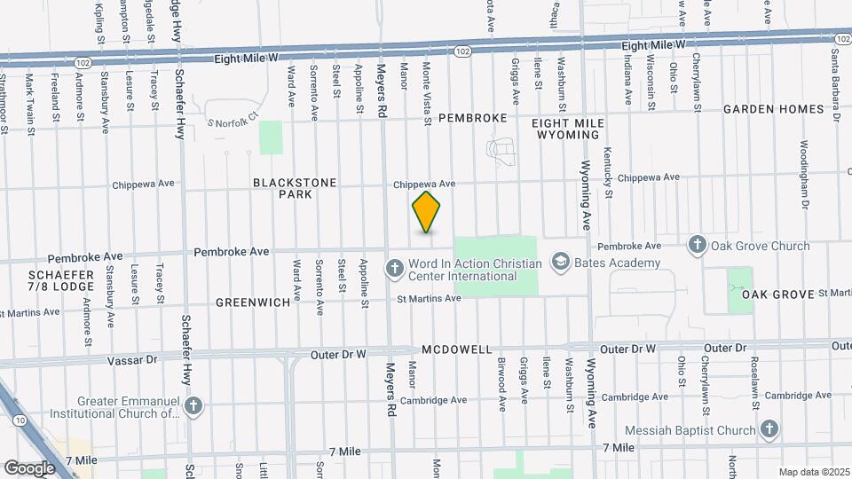 19915 Monte Vista St Map and Location Details