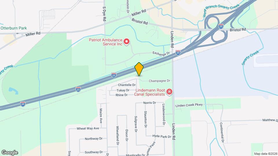 5192 Champagne Dr Map and Location Details