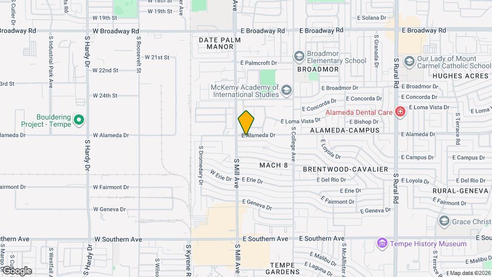 21 E Alameda Dr Mapa y Detalles de la Ubicación
