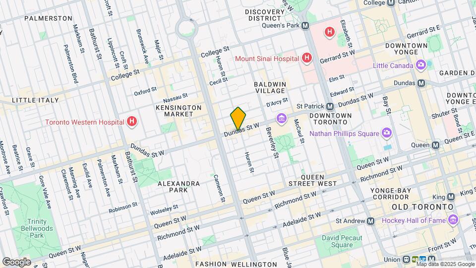 453 Dundas St W Map and Location Details