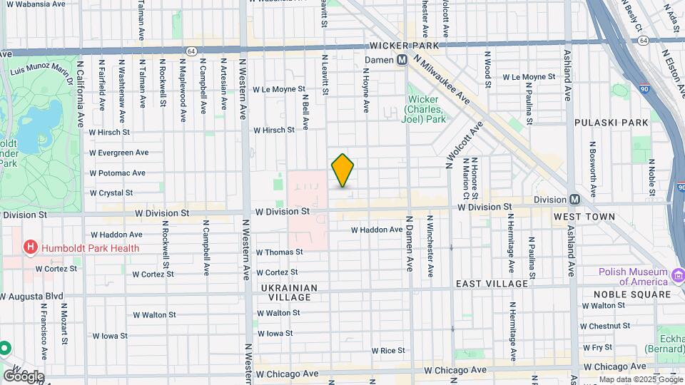 2141 W Crystal St Mapa y Detalles de la Ubicación