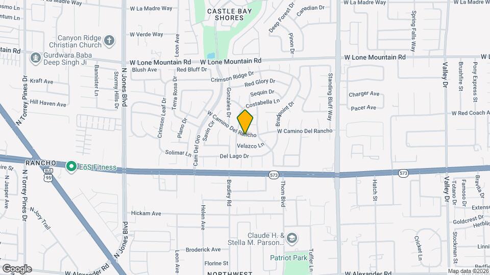 5305 W Camino Del Rancho Map and Location Details