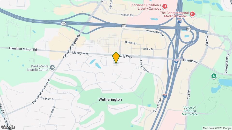 7442 weathrington Ln Map and Location Details