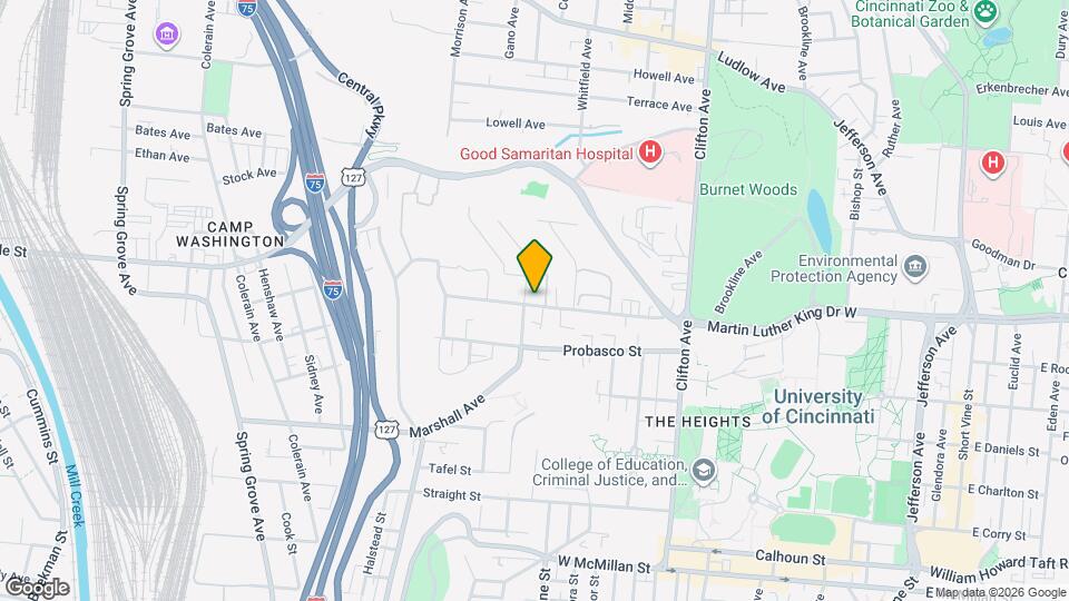 526 Riddle Rd Mapa y Detalles de la Ubicación