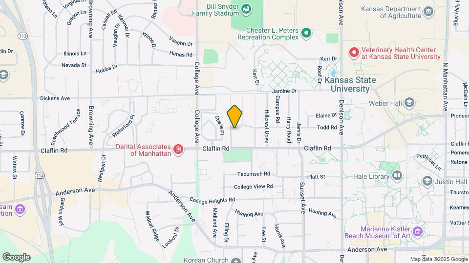 1432 University Dr Map and Location Details