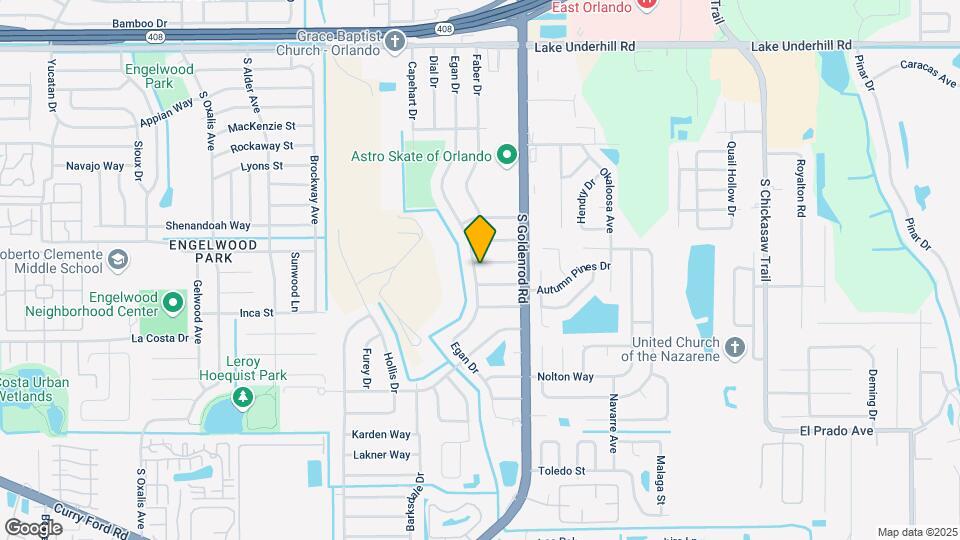 7216 Judd Way Map and Location Details
