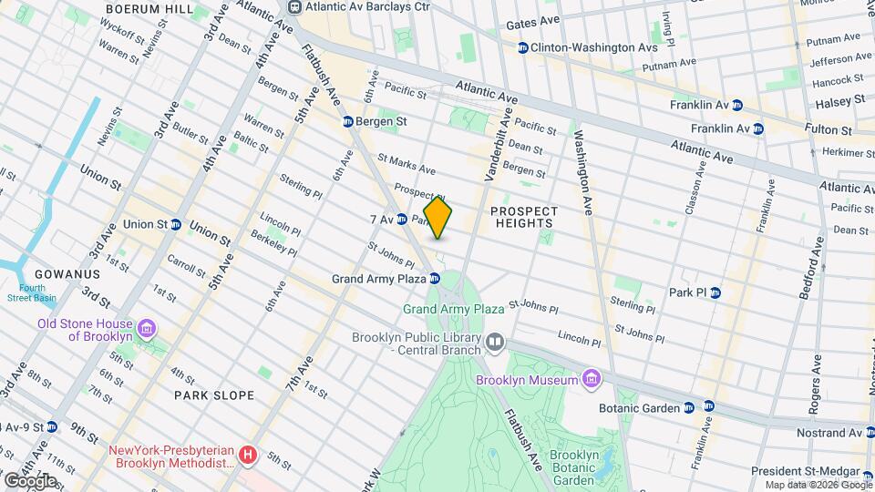 205 Sterling Pl Map and Location Details