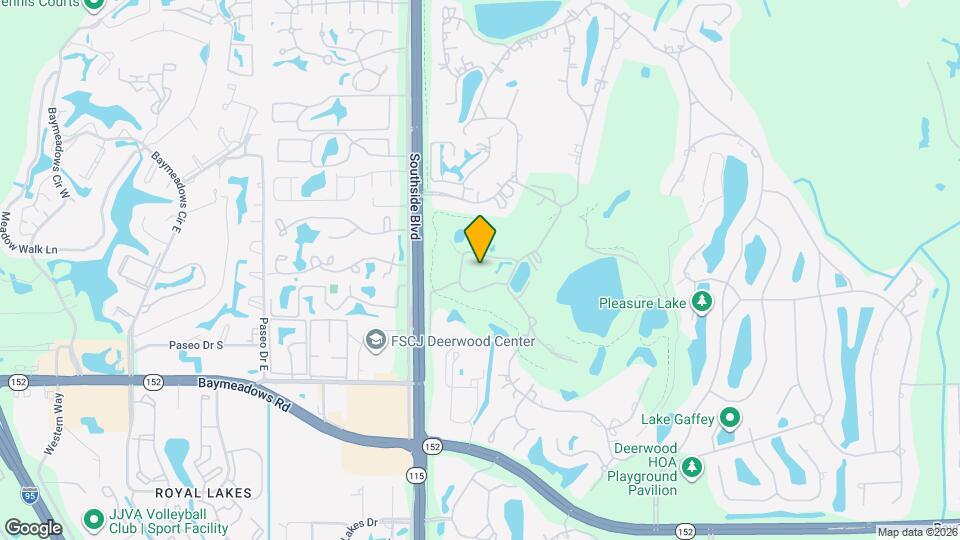 8012 Hollyridge Rd Map and Location Details