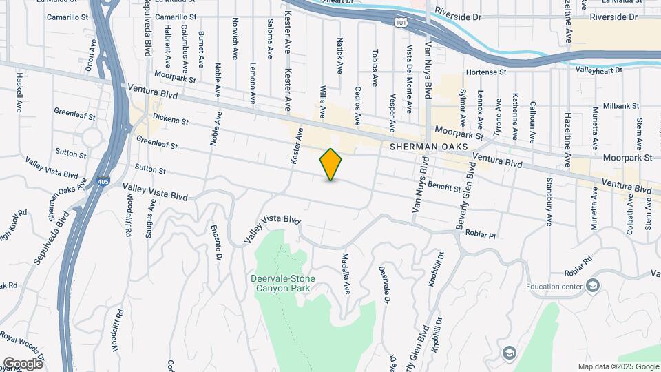 14722 Greenleaf St Map and Location Details