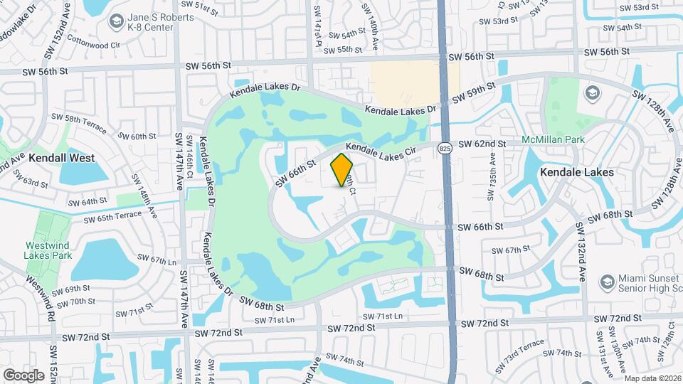 6326 SW 139th Ct Map and Location Details