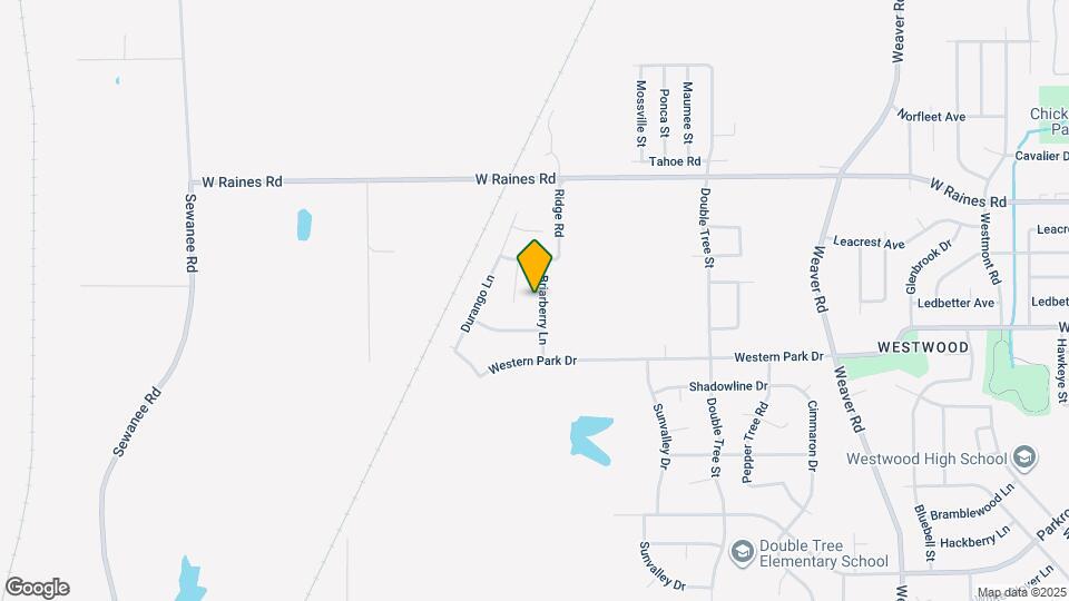 4275 Briarberry Ln Map and Location Details
