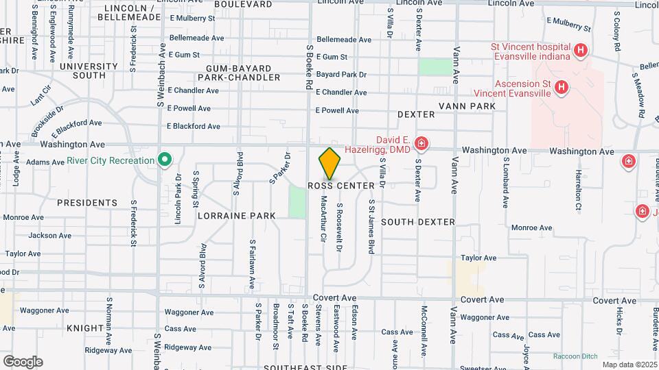 1128 MacArthur Cir Map and Location Details