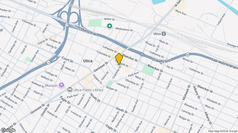 610-612 Charlotte St Mapa y Detalles de la Ubicación