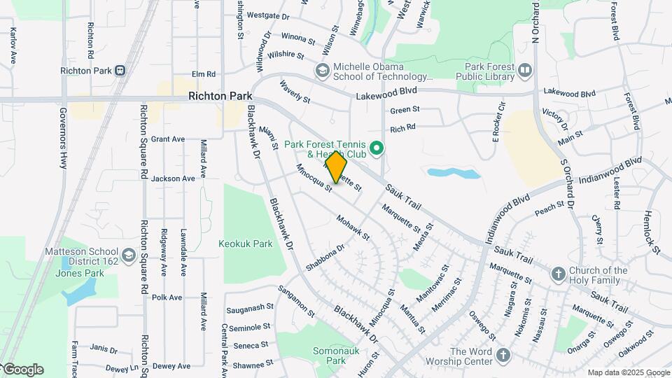 318 Minocqua St Map and Location Details