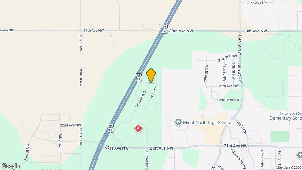 2506 Landmark Dr Map and Location Details